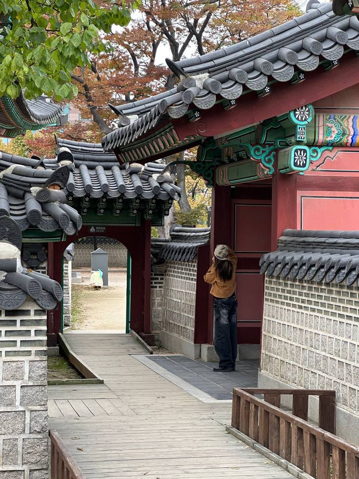 Gyeongbokgung Palace gate in central Seoul